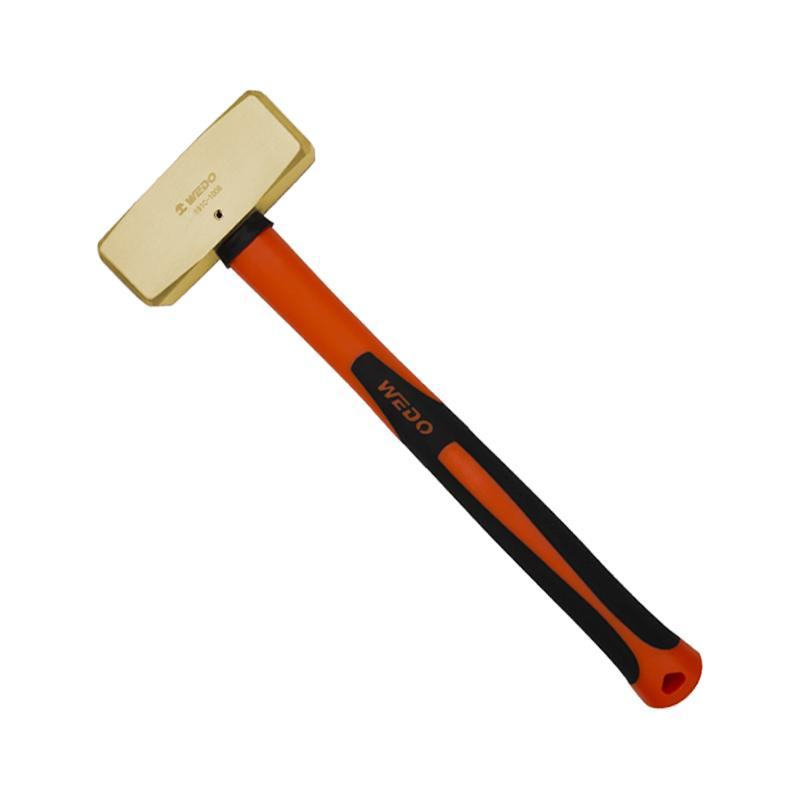 Wedo Non-Sparking Hammer Sledge Hammer with Fiberglass Handle Aluminium Bronze