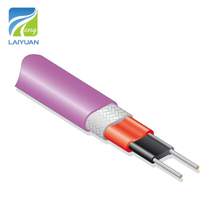 Laiyuan High Temperature Self-Regulating Heating Tape Explosion-Proof Self Limited Temperature Heating Cable