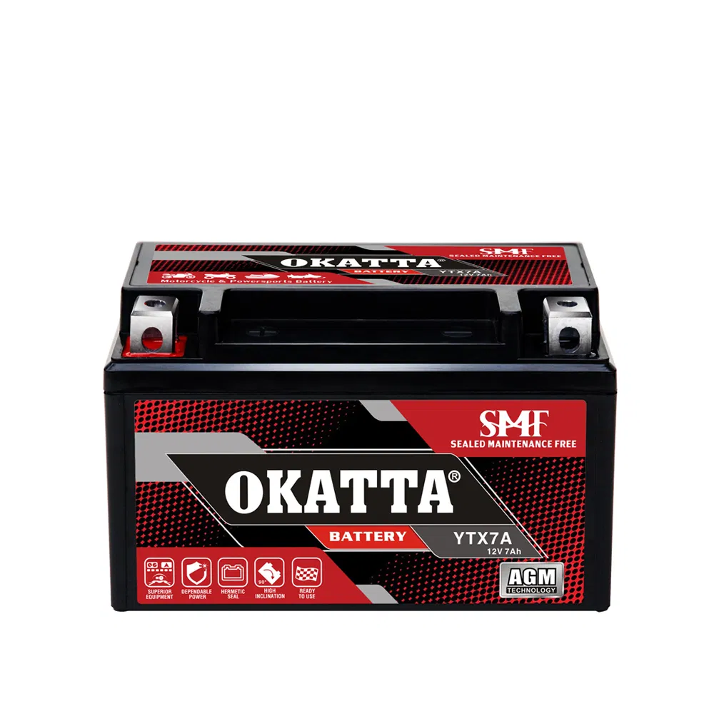 AGM VRLA Мотоаккумулятор 12V 7Ah