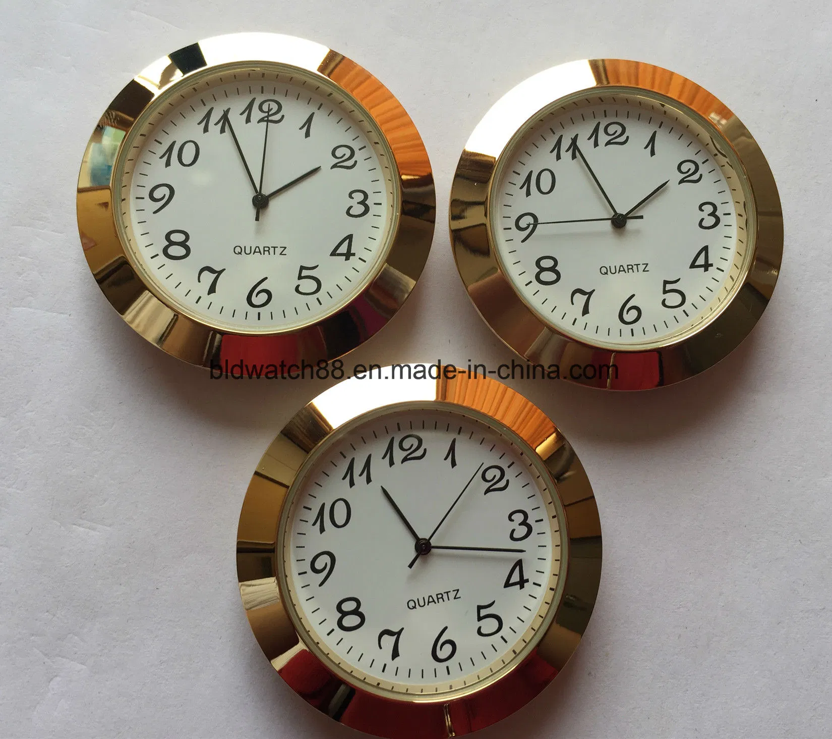 37mm Quartz Metal Bezel Small Fit-UPS Clock Inserts for Craft Gift Decoration