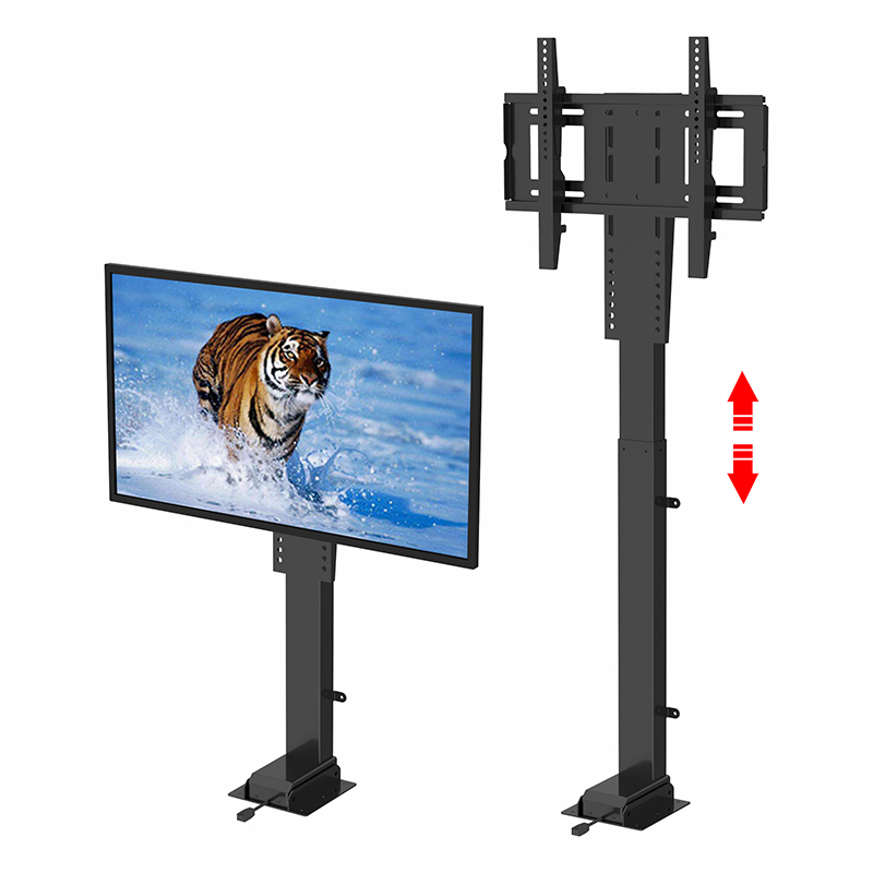 Motorized LCD TV Adjustable Wall Mount Fixed Classic Customizable TV Lift Mount Bracket