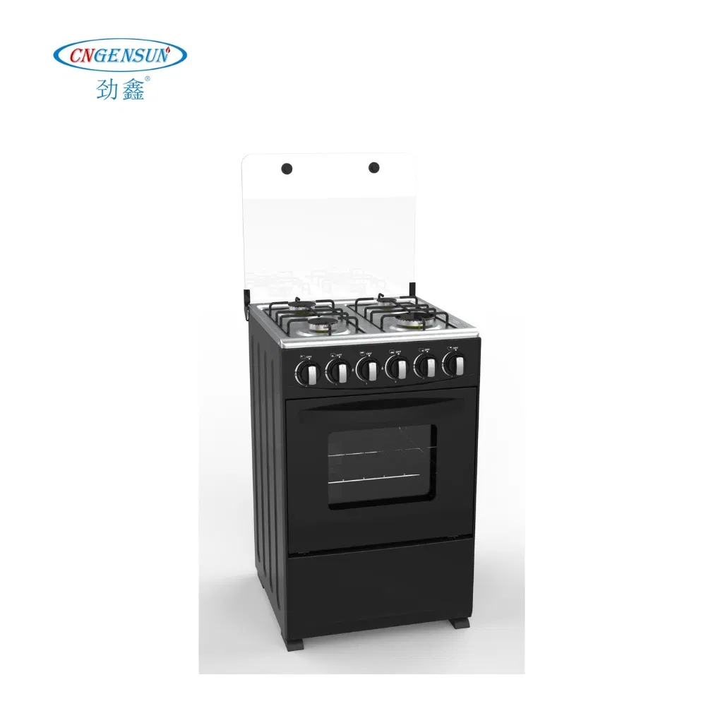 Professional Gas Pizza Oven with 4 High-Efficiency Burners