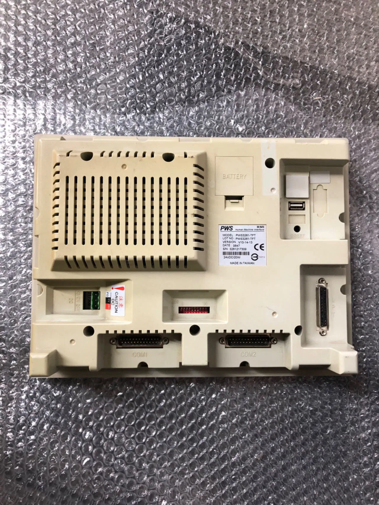 1PC Used Hitech Pws3261-TFT Touch Panel Tested Good DHL/FedEx