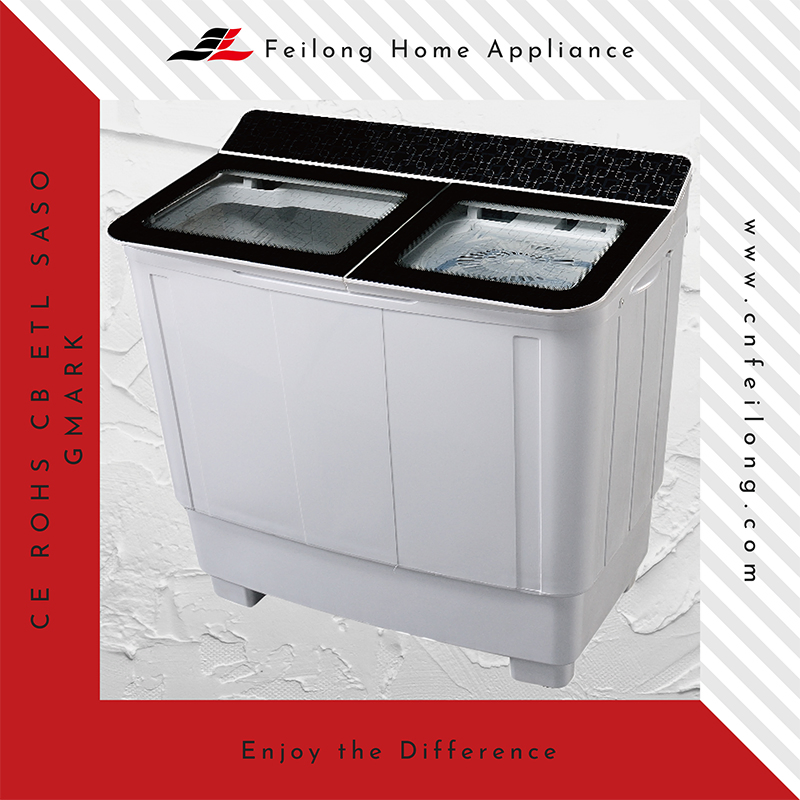 15kg China Best Xpb150-2009sx1 Big Capacity Semi-Auto Twin Tub Washing Machine