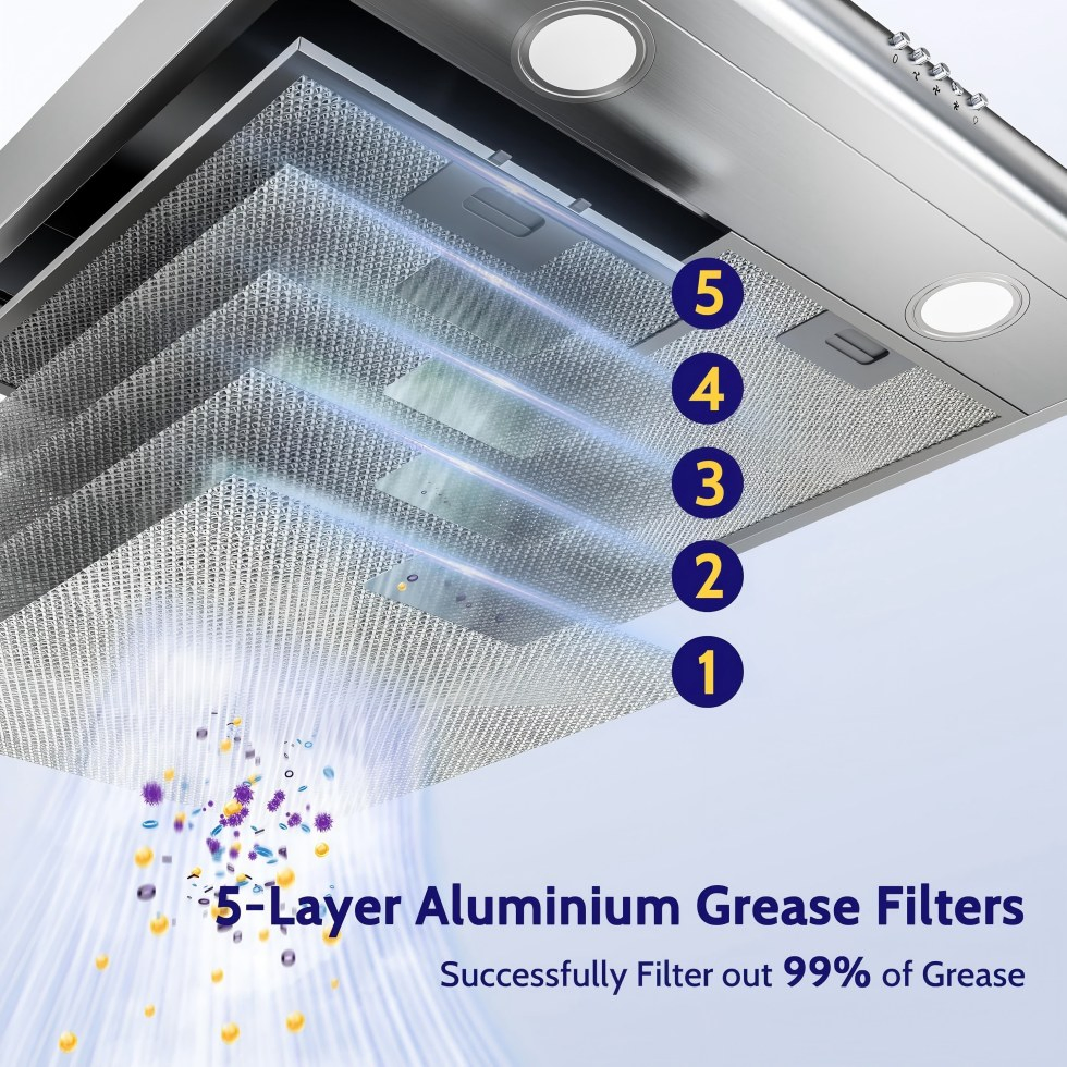 52cm Built in Hood with High suction  Power