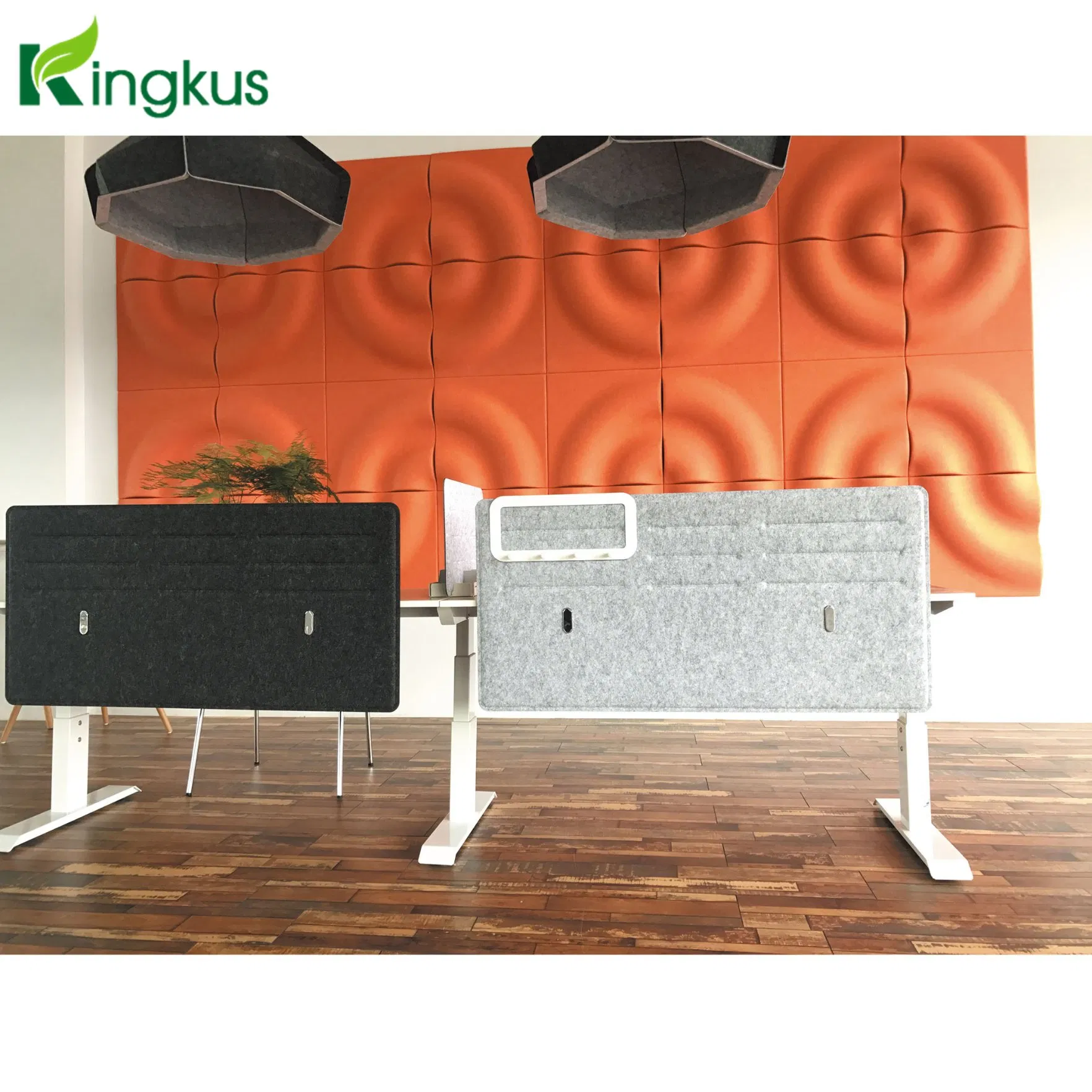 Polyester Fiber Office Desk Partition Sound Absorption Screen