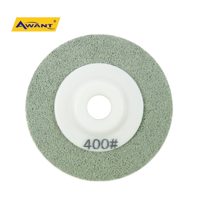4 Inch Green PVA Premium Stone Polishing Wheel for Stone Marble Granite