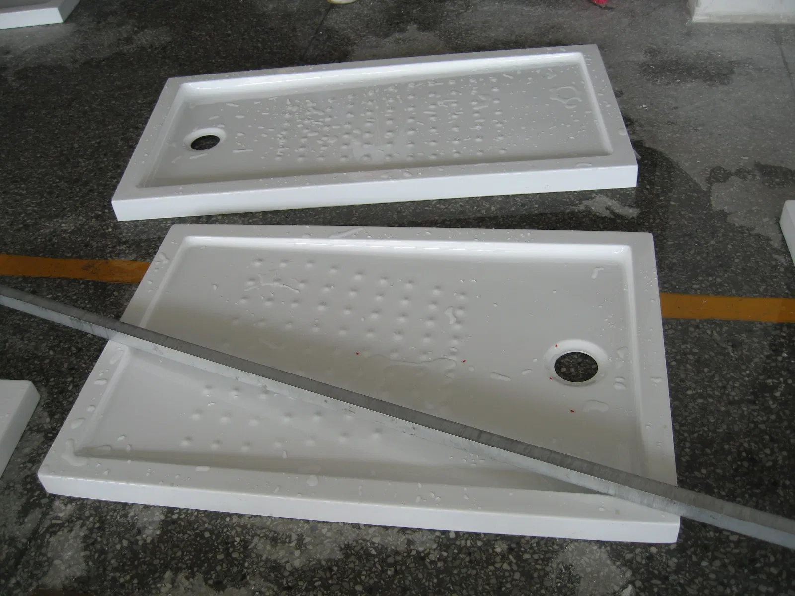 Slim Acrylic Shower Basin, Rectangle acrylic Shower Tray, Acrylic Shower Plate