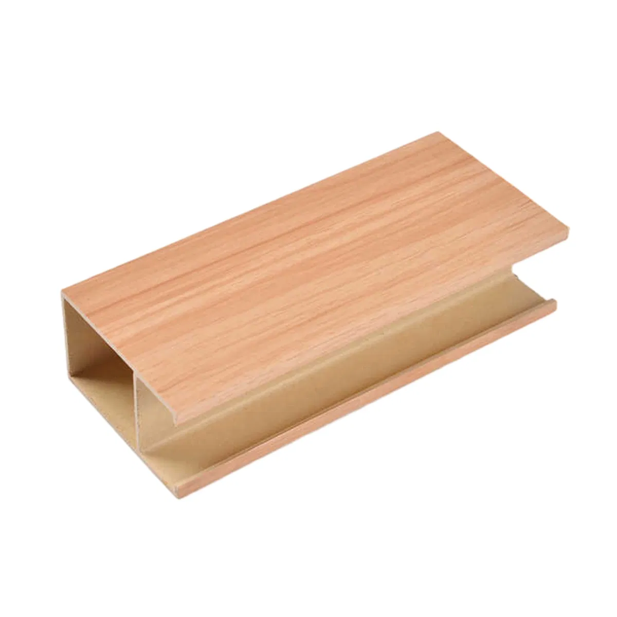 Sleek WPC Ceiling - Quick Installation, Golden Grain, Moisture Proof