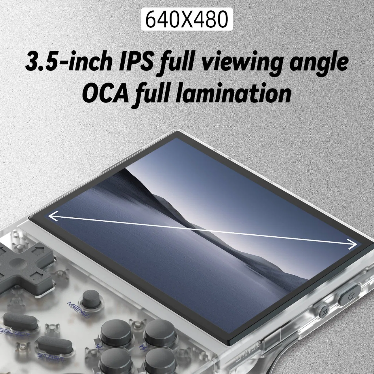 Портативная консоль RG35XX для ретро-игр, 3.5 дюйма
