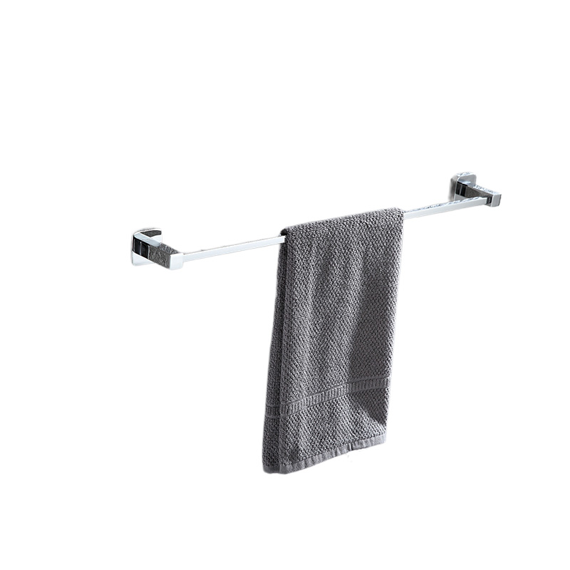 Hotel Bathroom Kitchen Wall Mount Stainless Steel Single Hanging Towel Racks
