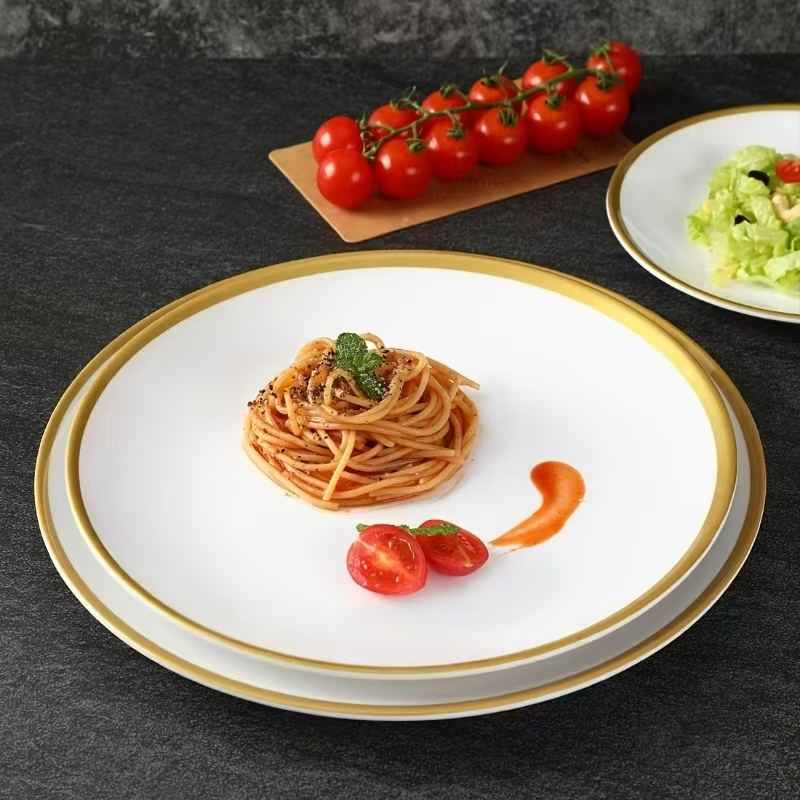 Stackable Tableware Western Melamine Dish