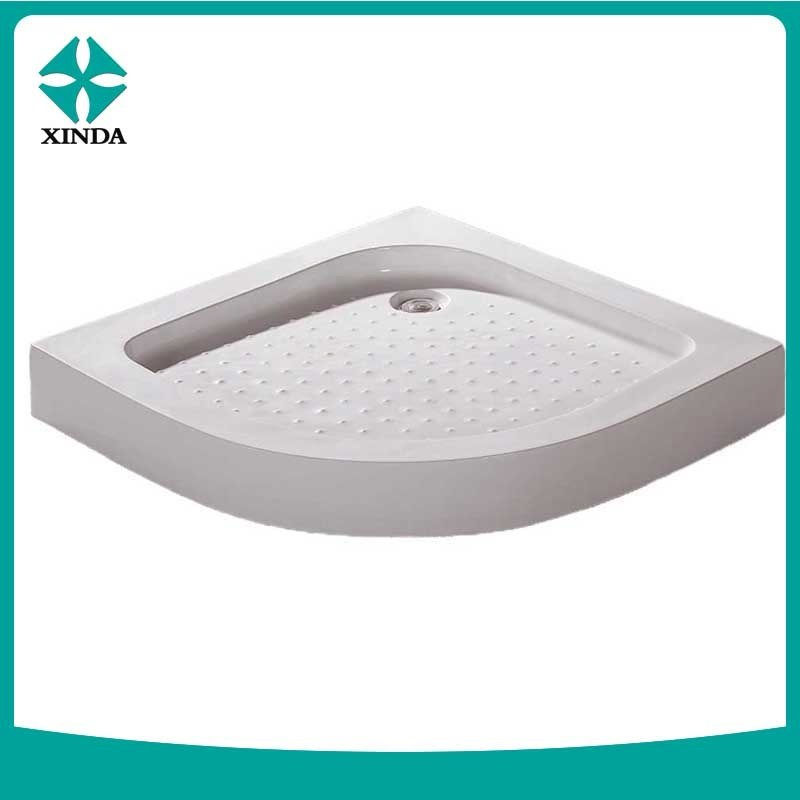 OEM ODM Slim Rectangular Bath Square White Acrylic Shower Base Tray