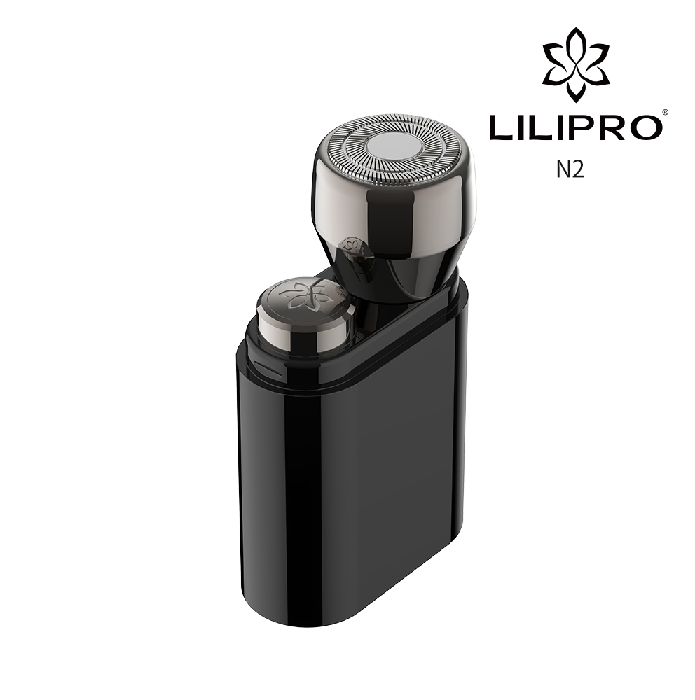 Lilipro N2 Nose Hair Trimmer Painless Rechargeable USB Ear Nose Trimmer Professional Facial Hair with Waterproof for Men Care