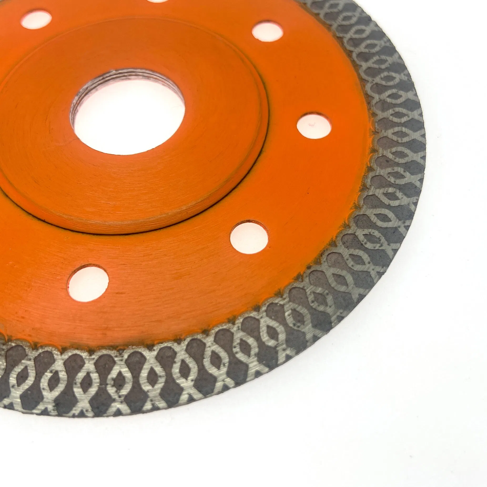 Hot Press 4.5inch 115*10*22.23mm 1.2 Thickness Super Ultra Thin Turbo Diamond Cutting Disc Saw Blade for Ceramic Tile Porcelain
