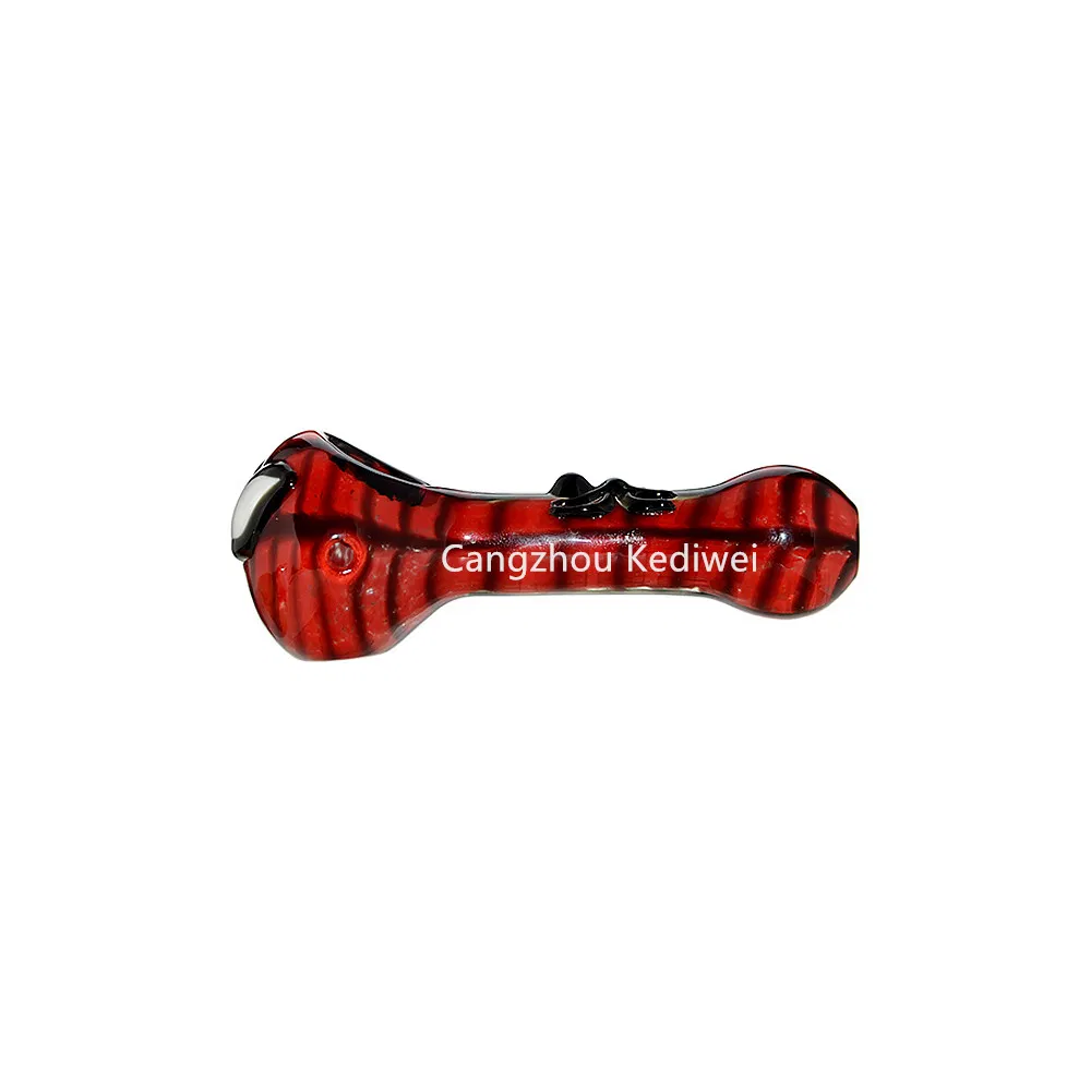 Handcrafted Creative Spiderman Design Glass Smoking Pipe Hand Pipe