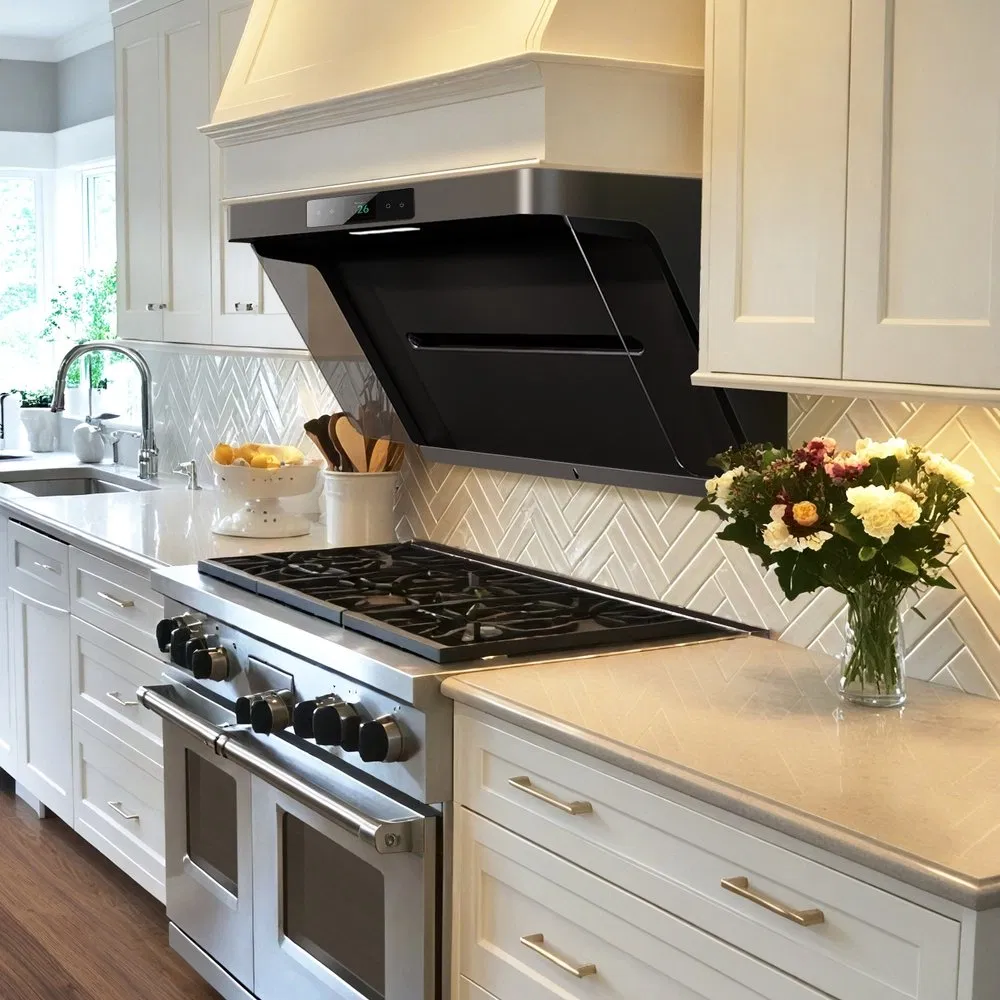 P1 35-Inch Easy Maintenance Wall Mount Range Hood for Home Appliances