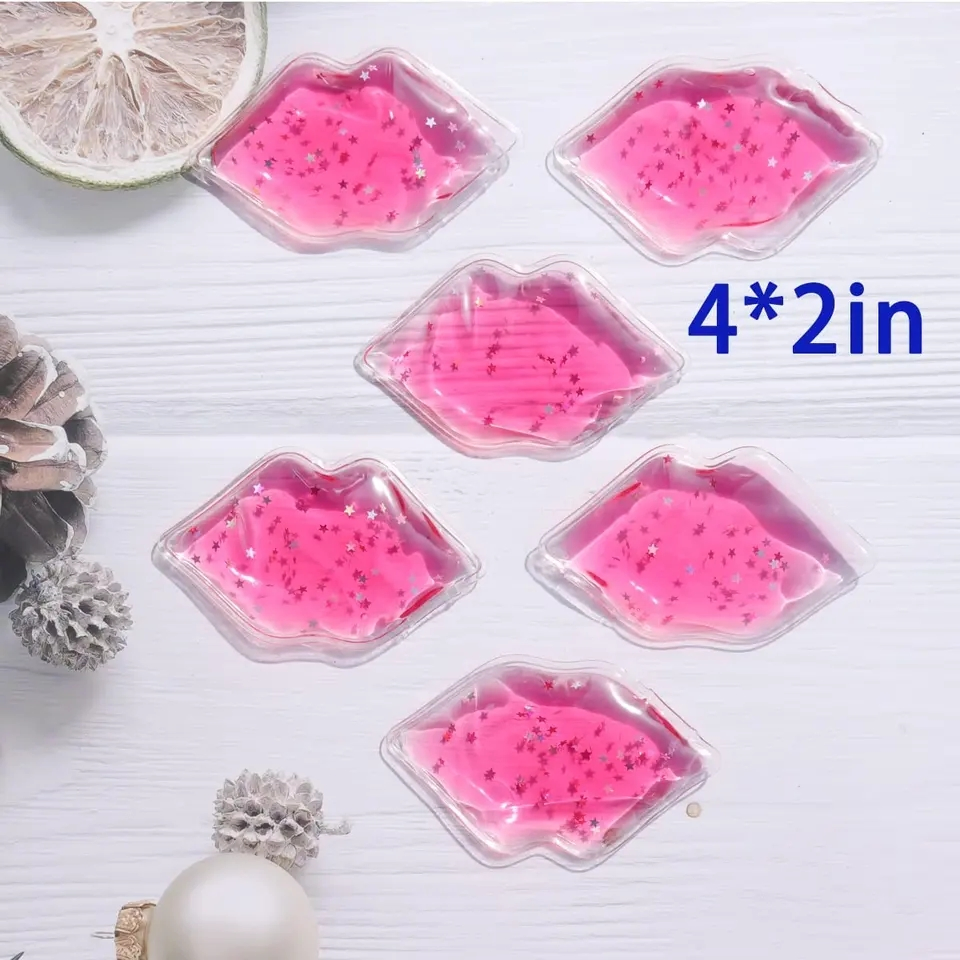 Reusable Anti-Aging Pain Relief Hot Cold Compress Lip Eye Gel Ice Pack Bag