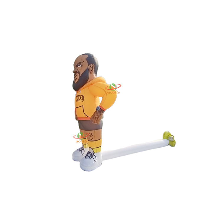 Inflatable Basketball Star Character Design Cartoon Inflatable Character Advertising Mode