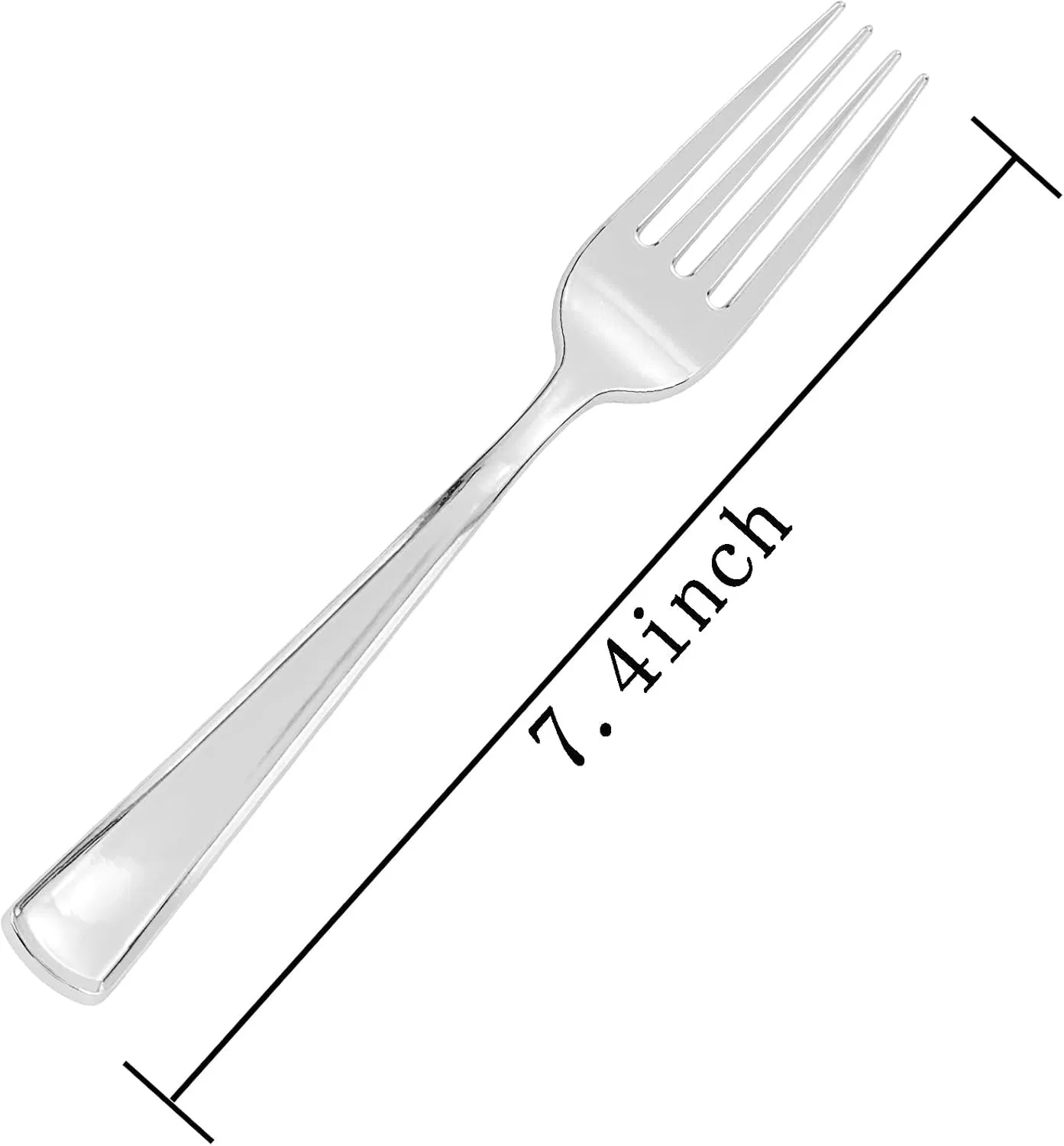 Premium Heavy Duty Plastic Forks for Elegant Events