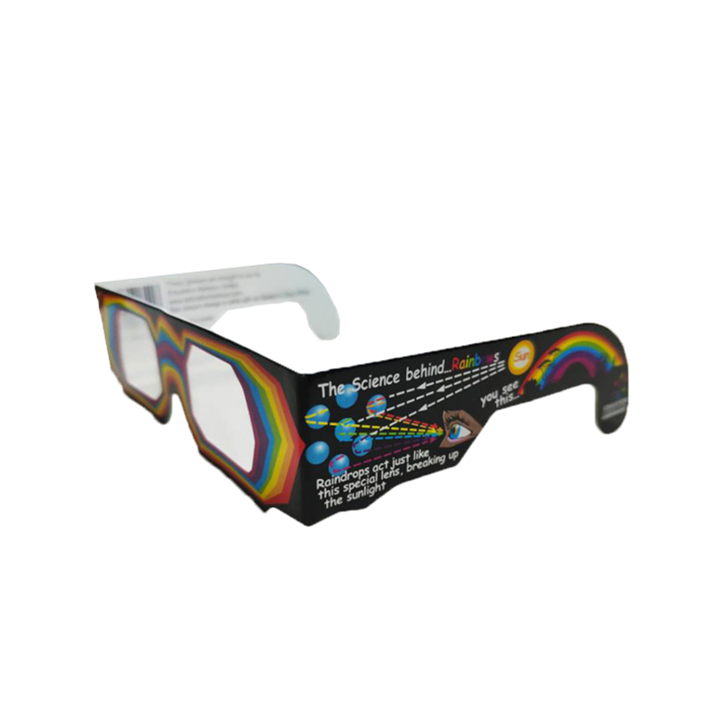 Paper Love Snowman Christmas Tree Effect Fireworks 3D Glasses