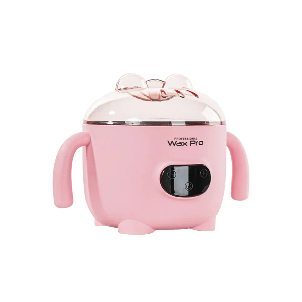 Bear Shape Digital Wax Warmer 200ml Non Stick Dual Handle Mini for Safe Smart Use