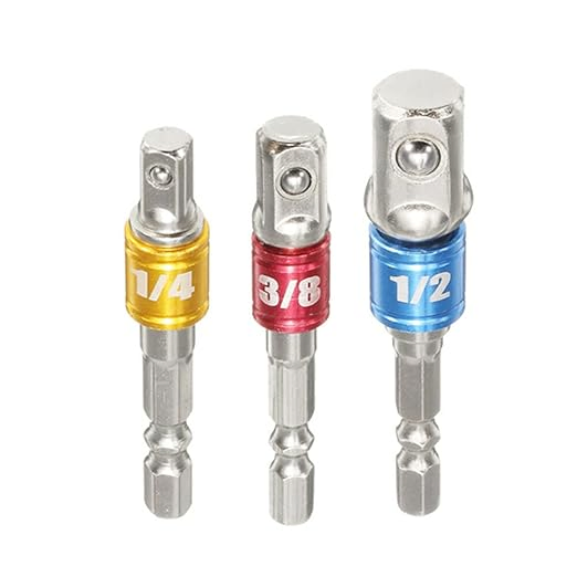 Heavy-Duty Hex Shank Screwdriver Extension Bar for Impact Drivers