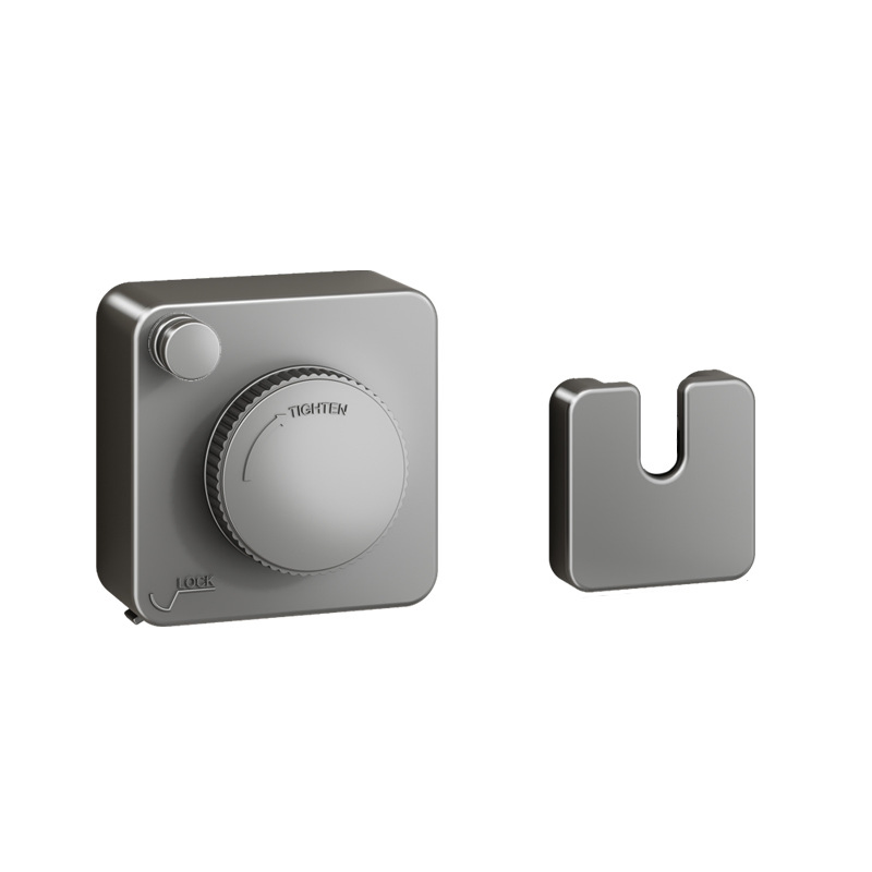 Multifunction Retractable Stainless Steel Clothesline Invisible Design Wall Mounted Indoor Clothesline