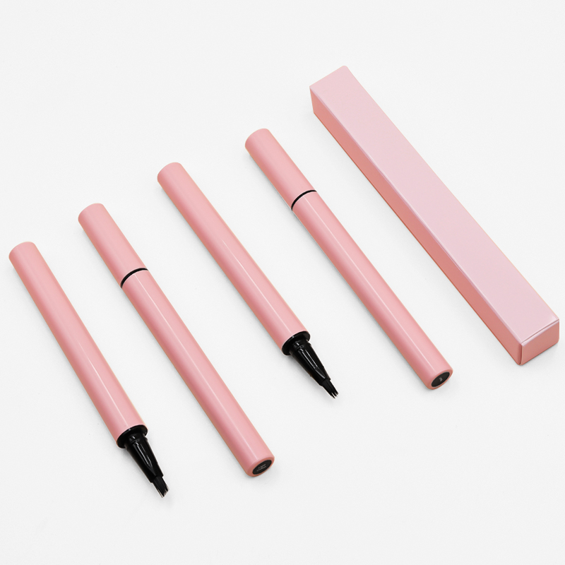Premium Support Custom Waterproof and Sweat Resistant Longlasting Color Brightening Dark Brown Liquid Eyebrow Pencil