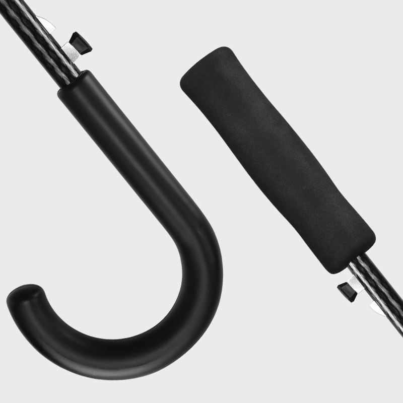 Semi Automatic 23 Inch Customized Logo Windproof Straight Travel Advertising Umbrella