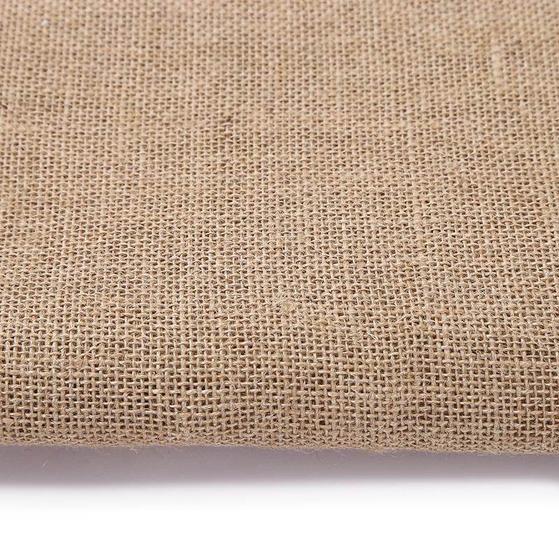 Wholesale 1.2m*2.4m Natural Jute Fringed Table Runner for Home Decoration Elegant Table Cover