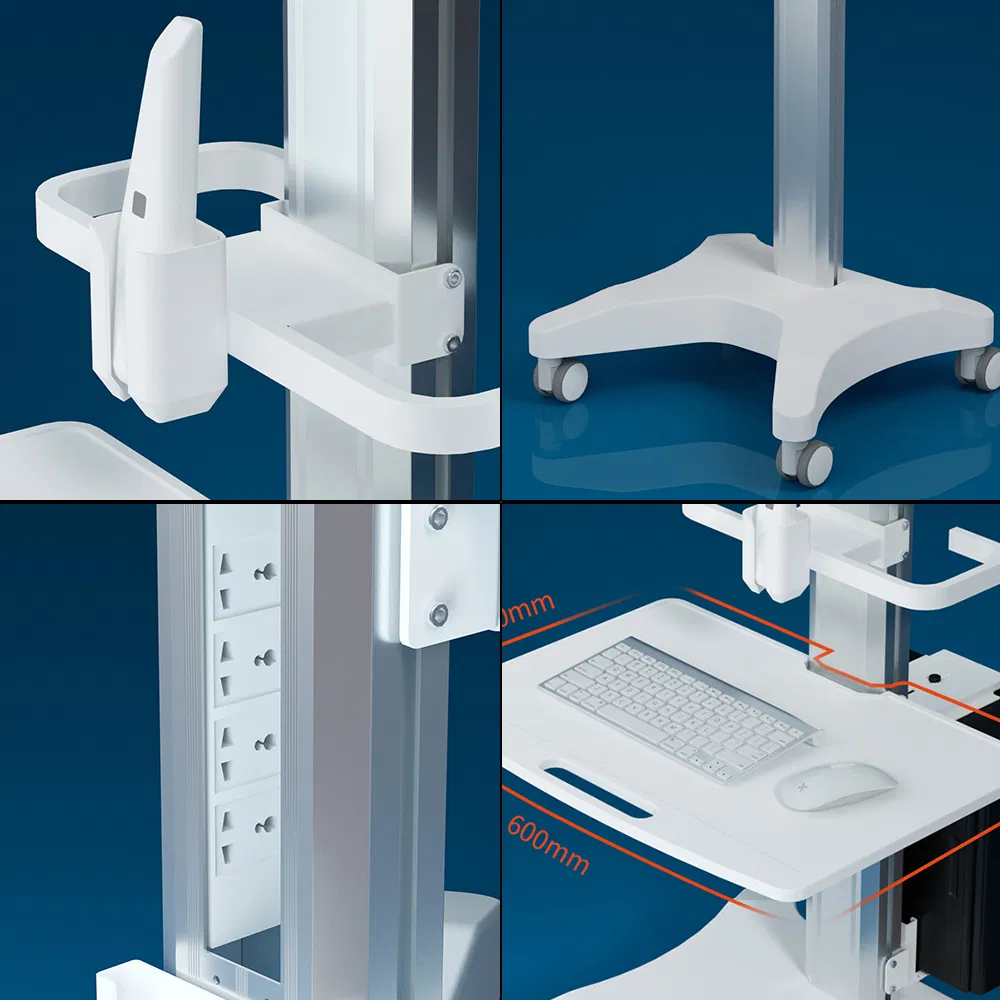 OEM Medical Computer Trolley with UPS Battery for Oral Scanner