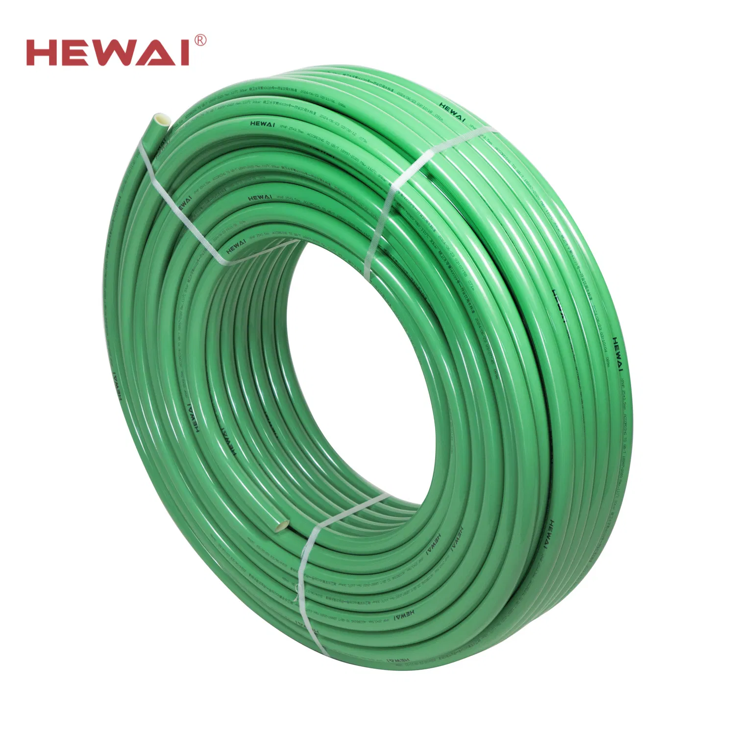 Hewai Customized Size Pex Pipe DN16mm-63mm Oxygen Barrier/EVOH Pex-a Pipe for Under Floor Heating