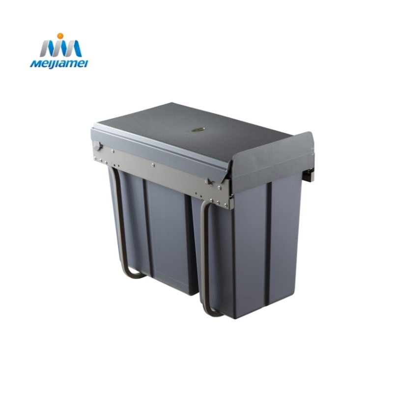 Pull out Trash Can Under Cabinet Kitchenware 22L Meijiamei
