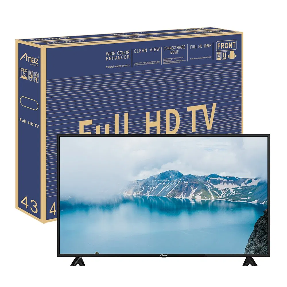 Built-in DVB-T2/S2 Tuner, Bluetooth, Wi-Fi Android 11.0 System 32 43 50 55 65 75 Inch Smart Television