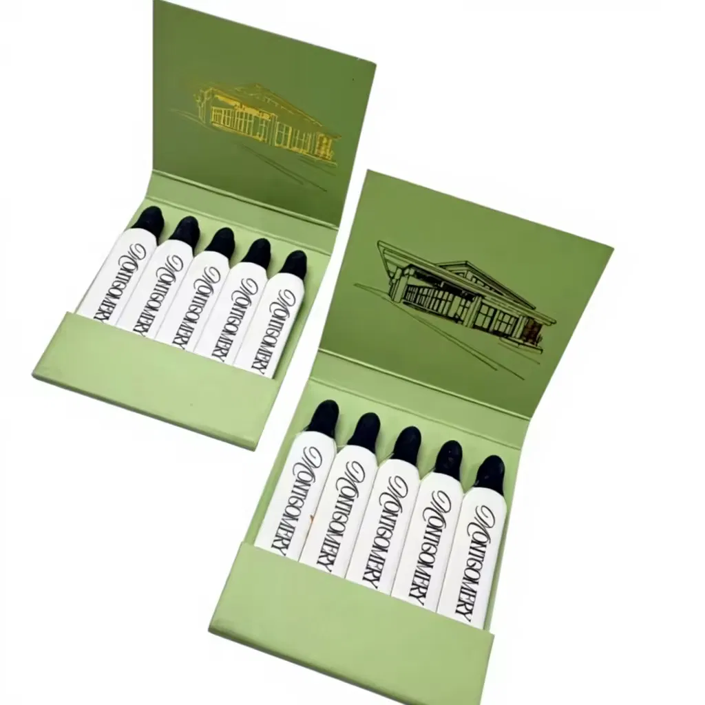 Artistic Creativity Book Style Paper Matches Wholesale Cool Square Book Style Matches Match Manufacturers Personalized Matchbook