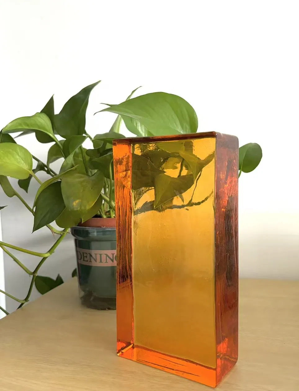 Wholesale Bricks Blocks Hot Melt Glass Bricks Fire Rated Decorative Casting Glass Brick for Partition Wall