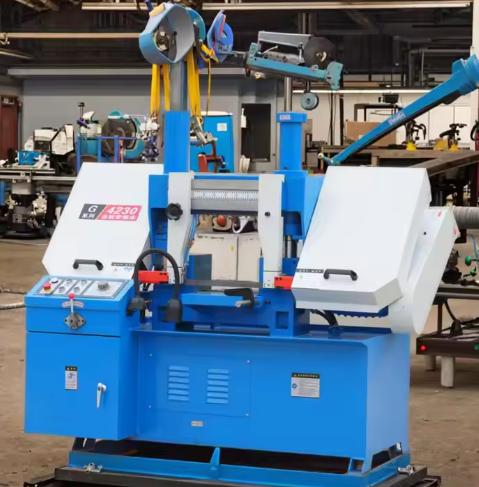 Ленточная пила по металлу полуавтоматическая горизонтальная GB4220