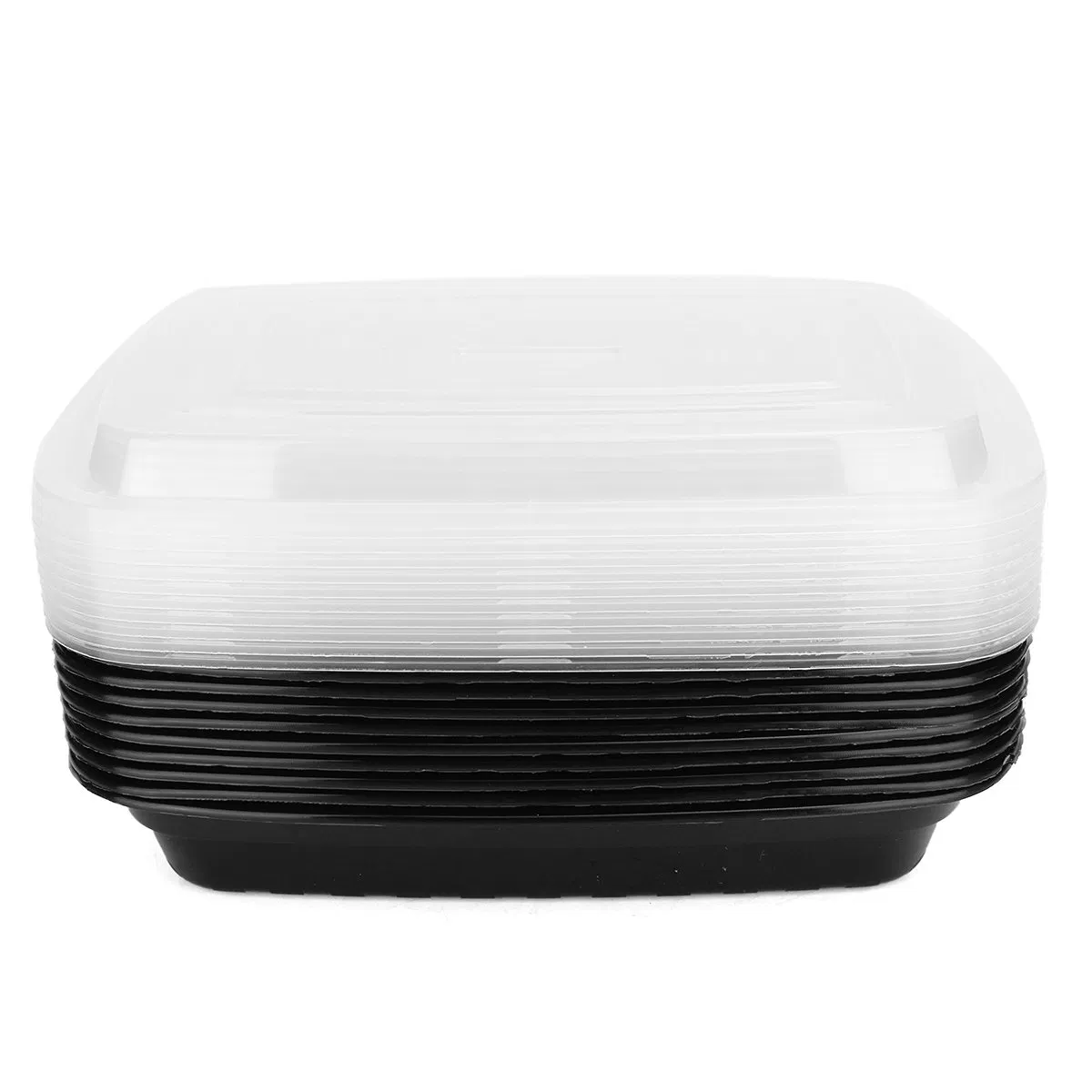 10 Pack 33 Oz Meal Prep Containers Reusable with Lids, Sturdy Leakproof & Food Safe, Microwave Safe Prep Disposable Bento Lunch Box