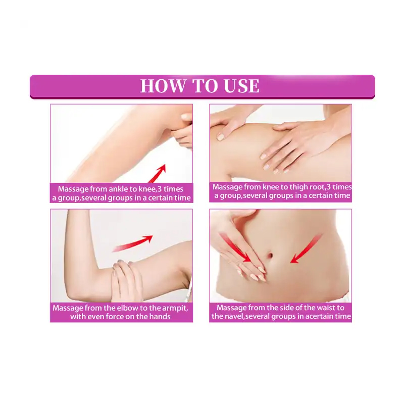 Ditong OEM Anti-Fat Massage Skin Care Essence for Waist and Thigh Slimming