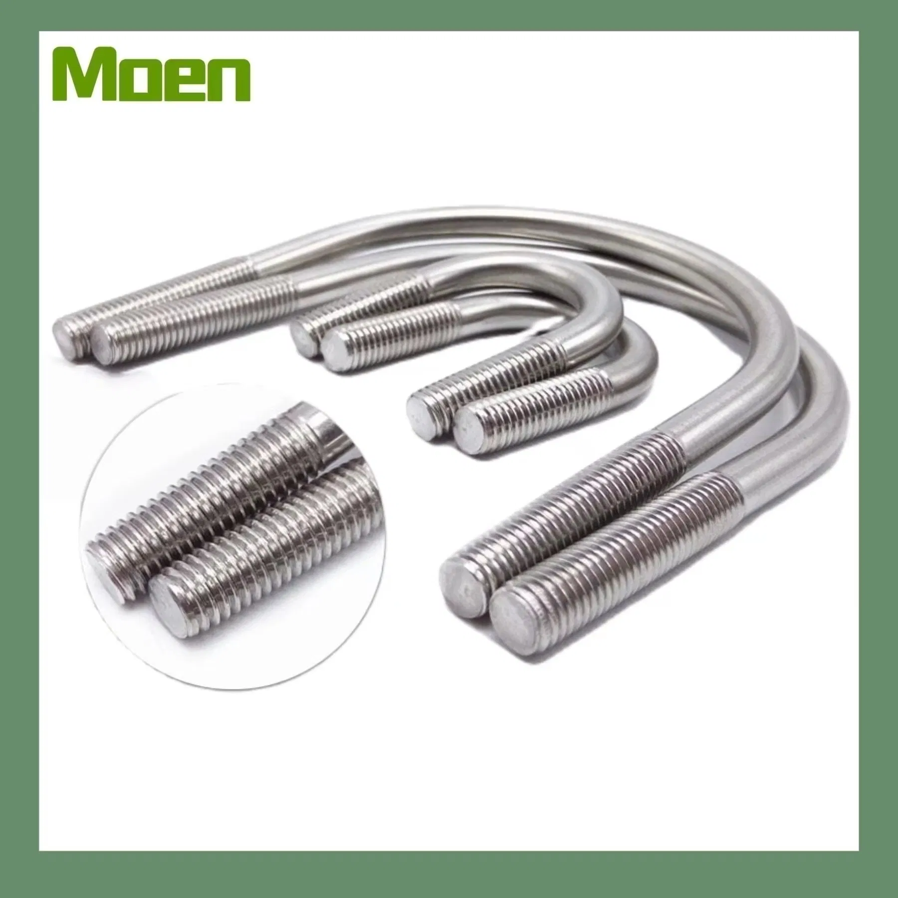 U-образный болт M6-M20 оцинкованный, высокое качество