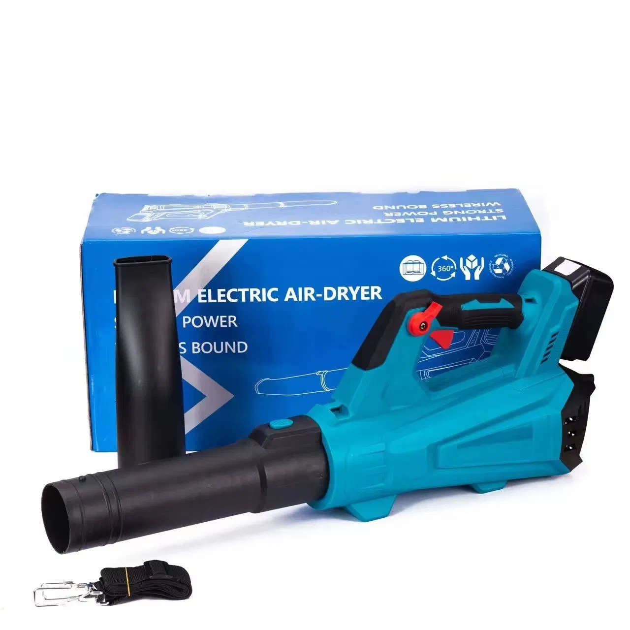 Cisivis Factory Wholesale Price Brushed Storm Gun Bare Metal Electric Blower Cordless Blower of