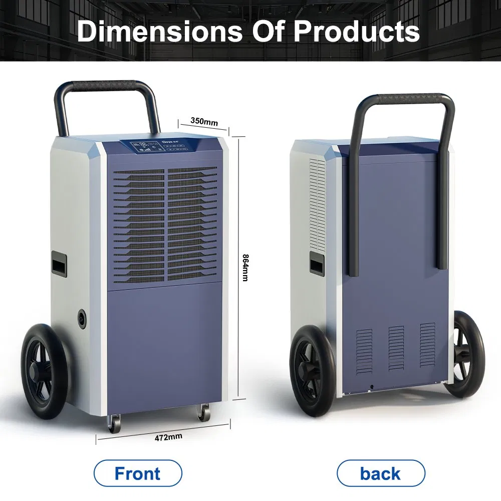 Deye Dy-870t New Arrival Large House Industrial 70L/D Air Dehumidifier