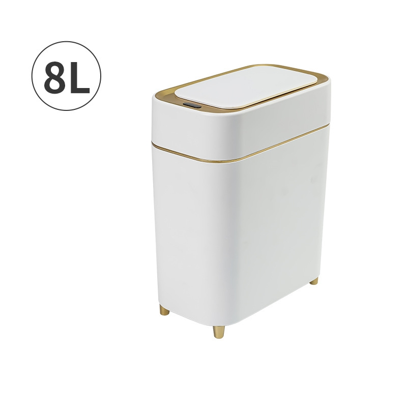 Premium Home Use Self-Sealing Smart Dustbin Sensor Opening/Closing Trash Can