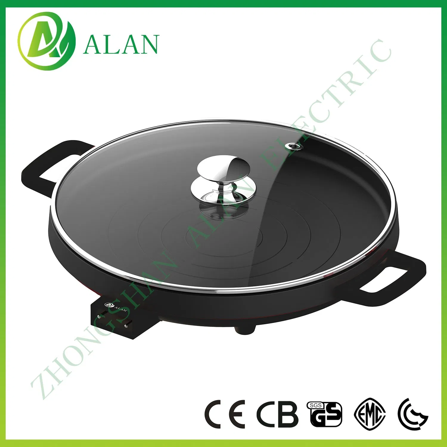 1.6L Portable Multifunction Electric Multi Cooking Electric Hot Pot Cooker Suitable for Noodles/Hotpot/Soup Mini Electric Frying Pan