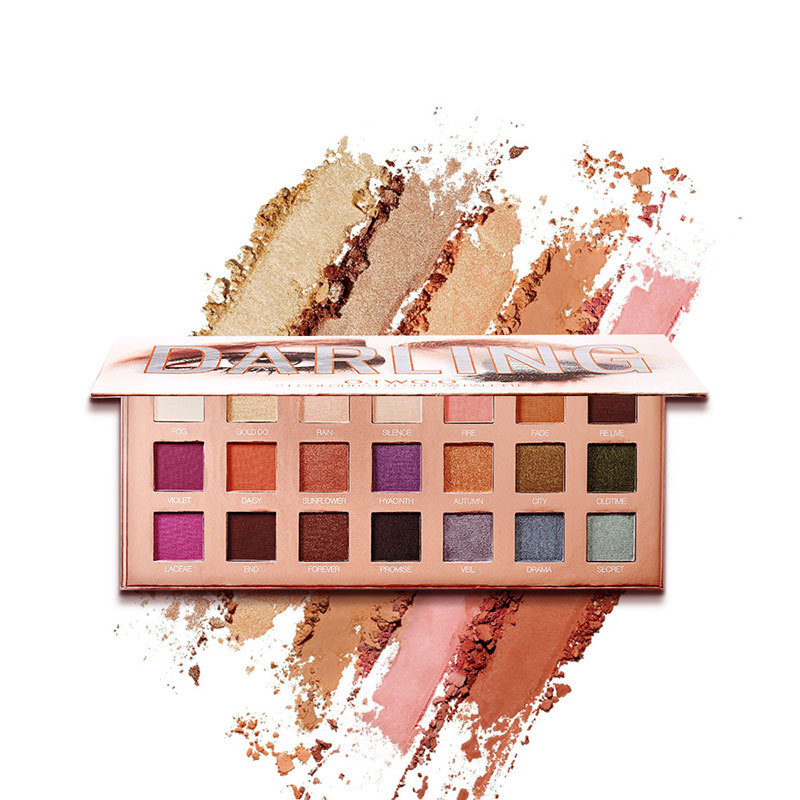 OEM Customized Make-up 21-Color Drama Dream Matte Pearlescent Glitter Long-Lasting Color Eyeshadow Palette