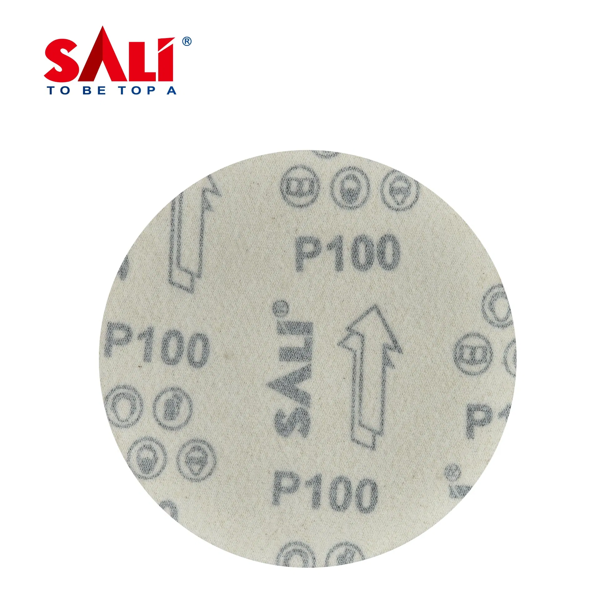 Aluminum Oxide Coated Abrasive Disc Metal Magic Tape Polishing Velcor Disc