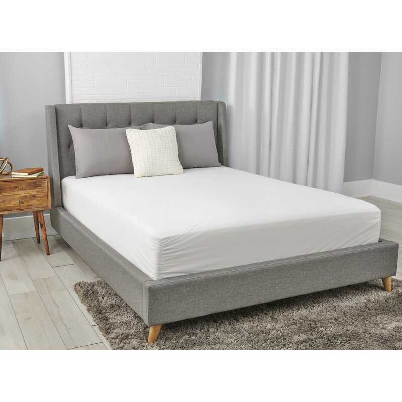 Hypoallergenic Comforter and Soft Breathable Terry Mattress Protector