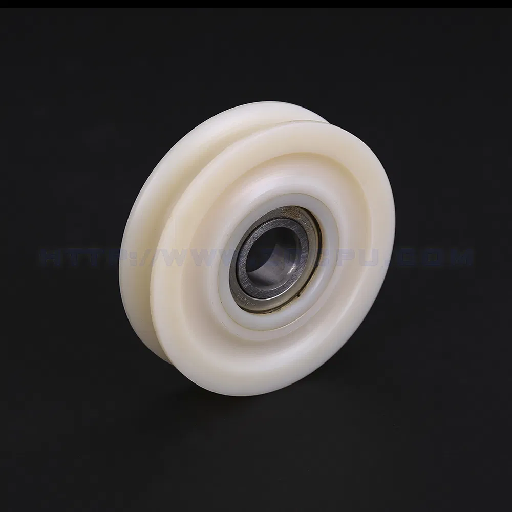Customized Injection Mould Solid Nylon Plastic Bearing Rollers