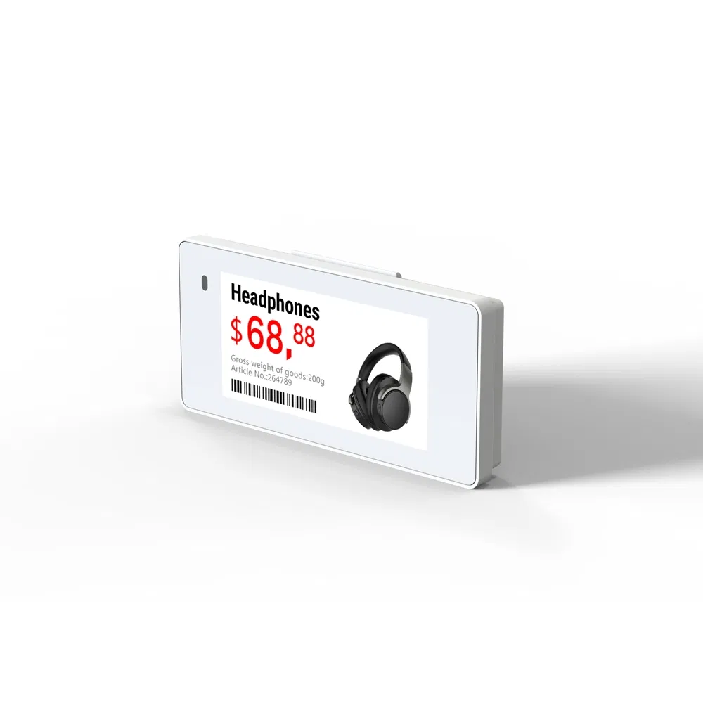 Versatile BLE Electronic Price Tag for Outdoor Markets and Cloth Items Tags